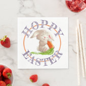 Hoppy Happy Paaster Bunny Motif Servet (Insitu)