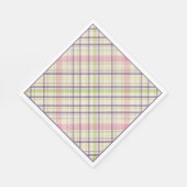 Hoppy Happy Paaster Bunny Stripes en Pset Pattern Servet (Hoek)