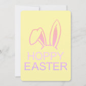 Hoppy Hare Pastel Easter Kaart (Voorkant)