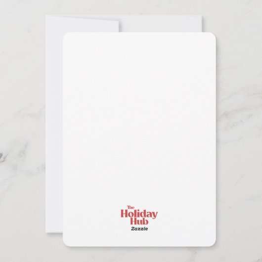 Hoppy Hare Pastel Easter Kaart (Achterkant)