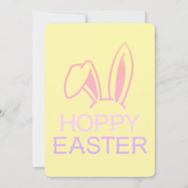 Hoppy Hare Pastel Easter Kaart