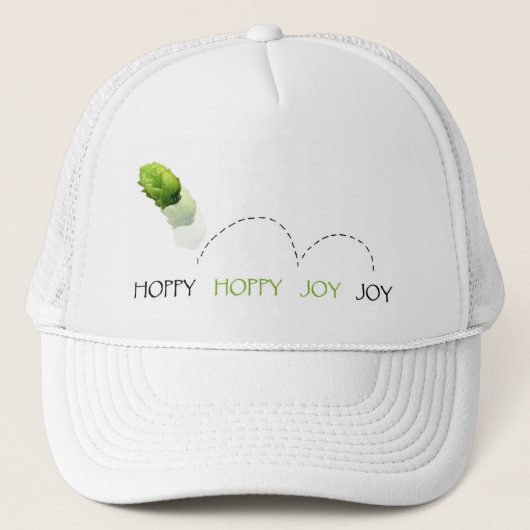 Hoppy Hoppy Joy Joy Trucker Pet (Voorkant)
