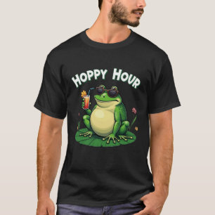 Hoppy Hour: Drink kikker T-shirt