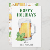 Hoppy Kaart van de Vakantie van de Mok van het (Voorkant / Achterkant)