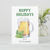 Hoppy Kaart van de Vakantie van de Mok van het (Staand voorkant)