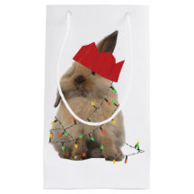 Hoppy KerstBunny Gift Bag