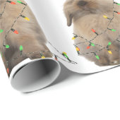 Hoppy kerstbunny-pakpapier cadeaupapier (Rol Hoek)