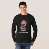 Hoppy kerstcadeau met kerstkeuken t-shirt (Voorkant volledig)