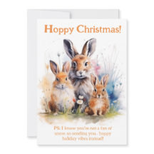 Hoppy kerstwensen met Bunny Cheer