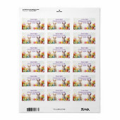 Hoppy Mail Levering: Pasen juichen Etiket (Full Sheet)