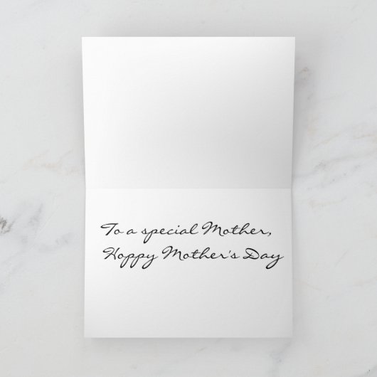 Hoppy Moederdag Kaart (Binnen)