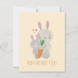 Hoppy Moederdag Notitiekaartje