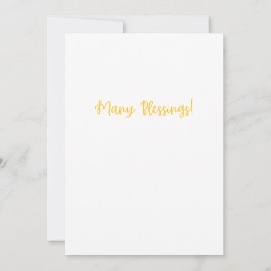 Hoppy Ostara Greeting Card 🐇 Kaart (Achterkant)