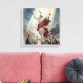Hoppy Paasmeme Canvas Wandkunst (Insitu (Woonkamer))