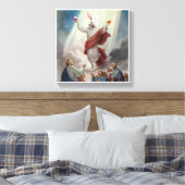 Hoppy Paasmeme Canvas Wandkunst (Insitu (Slaapkamer))