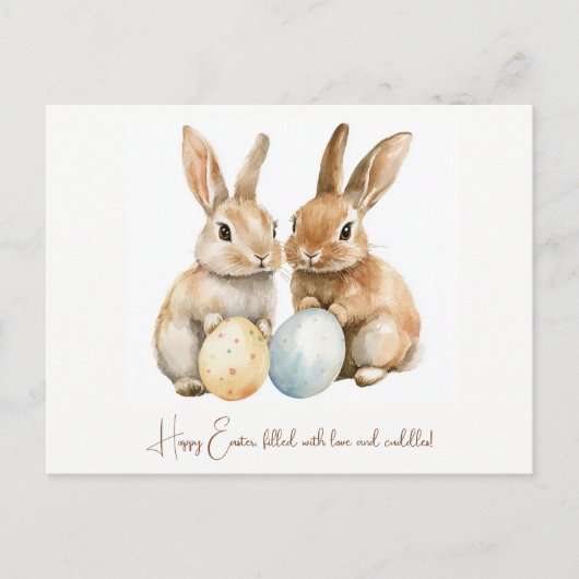  🐇Hoppy Paasparade Feestdagenkaart (Voorkant)