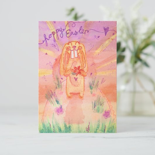 Hoppy Pasen! (Staand voorkant)