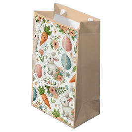 Hoppy Pasen – Bunny & Carrot Gift Bag Klein Cadeauzakje
