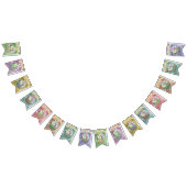 Hoppy Pasen Festiviteiten: Kleurrijke Bunting Vlag Vlaggetjes (Alle)