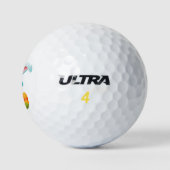 Hoppy Pasen! Golfballen (Logo)