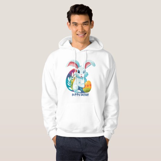 Hoppy Pasen! Hoodie (Voorkant volledig)