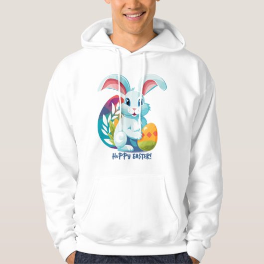 Hoppy Pasen! Hoodie (Voorkant)