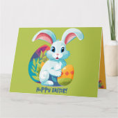 Hoppy Pasen! Kaart (Voorkant)