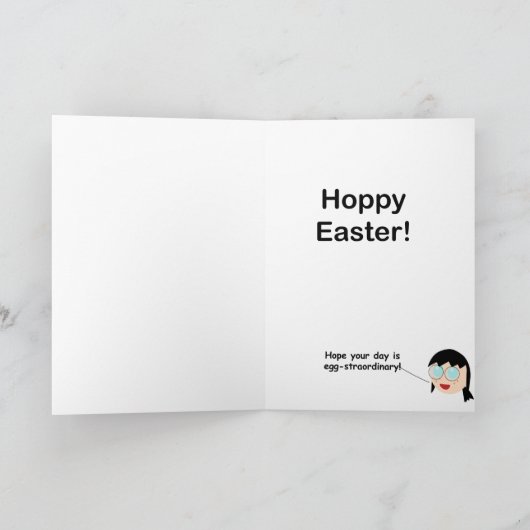 Hoppy Pasen! Kaart (Binnen)