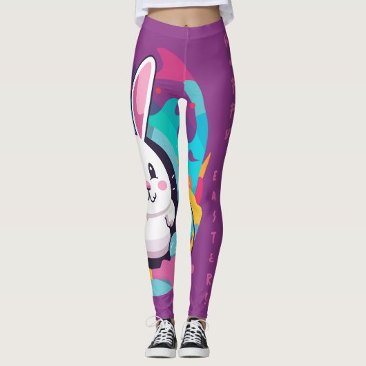 Hoppy Pasen! Leggings (Voorkant)
