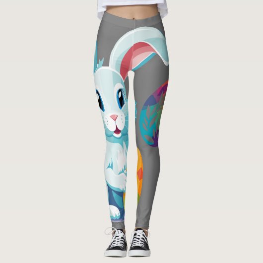Hoppy Pasen! Leggings (Voorkant)