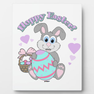Hoppy Pasen! Paasbunny Fotoplaat