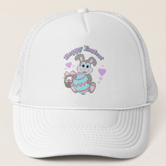 Hoppy Pasen! Paasbunny Trucker Pet (Voorkant)