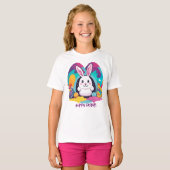 Hoppy Pasen! T-shirt (Voorkant volledig)