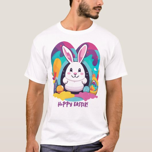 Hoppy Pasen! T-shirt (Voorkant)