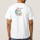 Hoppy Pasen! T-shirt (Achterkant)