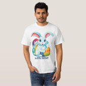 Hoppy Pasen! T-shirt (Voorkant volledig)