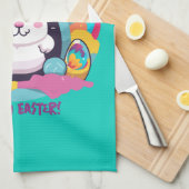 Hoppy Pasen! Theedoek (Quarter Fold)