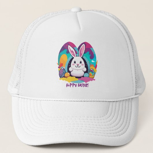Hoppy Pasen! Trucker Pet (Voorkant)