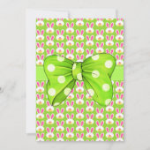 Hoppy Pasen uitnodiging (Voorkant)