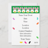 Hoppy Pasen uitnodiging (Achterkant)