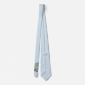 Hoppy Pasen voor je artistieke konijn Stropdas (Achterkant)