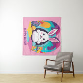 Hoppy Pasen! Wandkleed (In Situ (horizontaal))