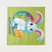 Hoppy Pasen! Wandkleed (Voorkant (horizontaal))
