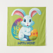 Hoppy Pasen! Wandkleed (Voorkant)