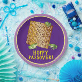 Hoppy Passover Paper-Borden Papieren Bordje (Feest)