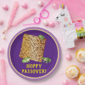 Hoppy Passover Paper-Borden Papieren Bordje (Feest)