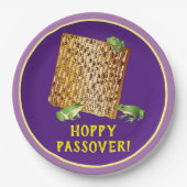 Hoppy Passover Paper-Borden Papieren Bordje (Voorkant)