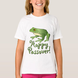 Hoppy Passover - Single Frog - Kinder T-shirt