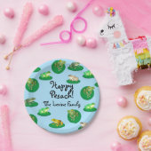 Hoppy Pesach. Borden voor gepersonaliseerd papier Papieren Bordje (Feest)