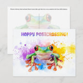 Hoppy Postcrossing 2 - Briefkaart (Voorkant / Achterkant)